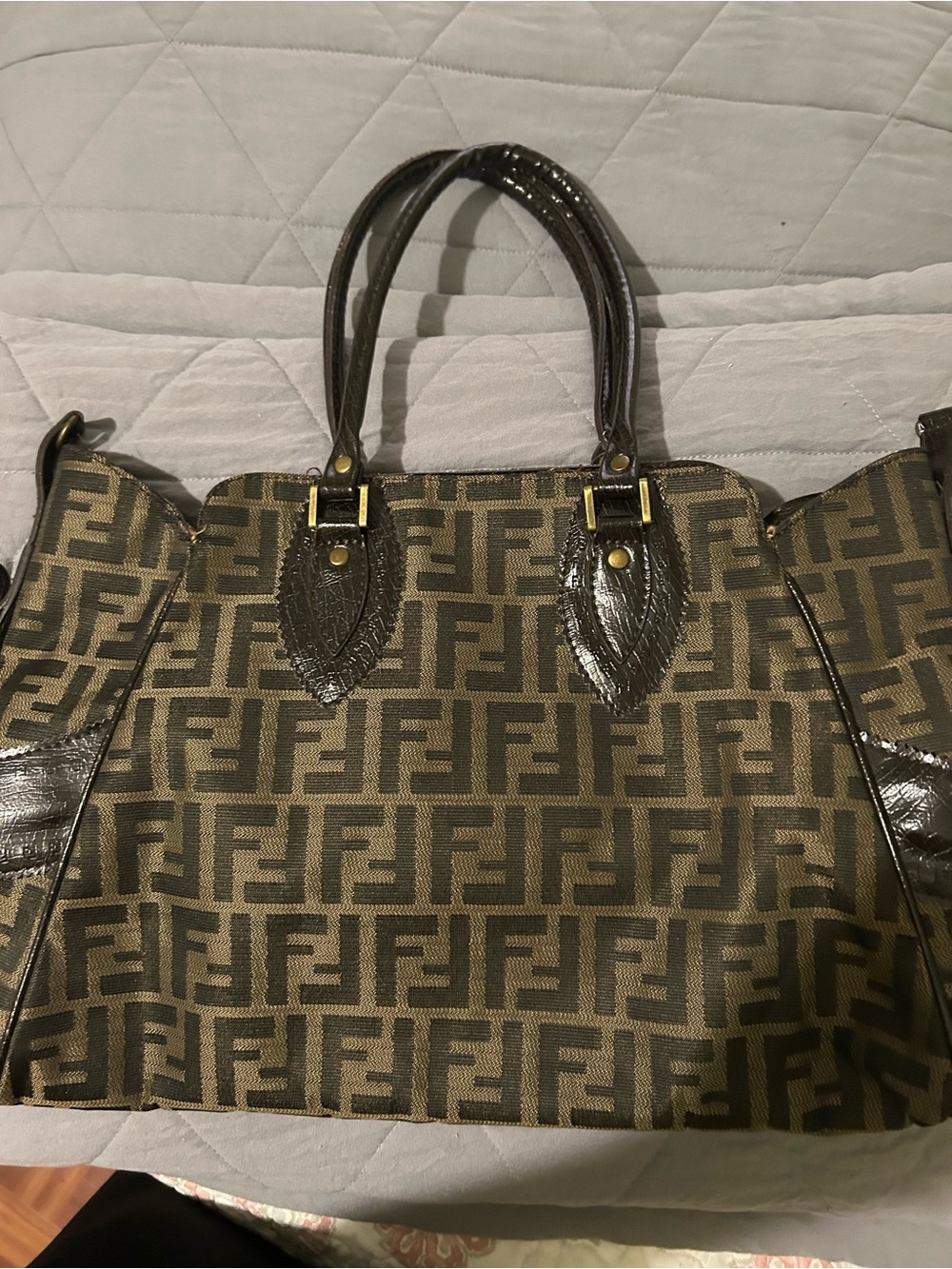 Fendi Zucca Chef Du Jour Satchel
